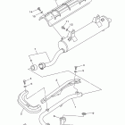 BIG BEAR 400 4WD HUNTER YFM40FBHZ Выхлопная система