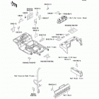 Mule 2510 Diesel (KAF950-A2) Наклейки предупреждения