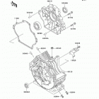 Mule 550 (KAF300-C7) Картер