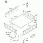 Mule 550 (KAF300-C5) Багажник-кузов