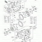 Mule 3010 4x4 Hardwoods Green HD (KAF620-H2) Передние тормоза