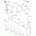Mule 2510 4X4 (KAF620-A2) Топливный бак