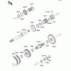 Mule 3020 Turf (KAF620-F3) Трансмиссия