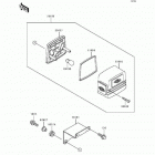 Mule 500 (KAF300-A1) Задний фонарь