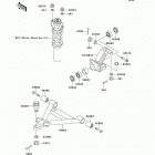 Mule 3010 4x4 Hardwoods Green HD (KAF620-H2) Передняя подвеска