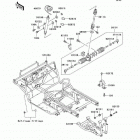 Mule 3010 Diesel 4X4 (KAF950-B1) Рама