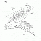 Mule 3010 4x4 Hardwoods Green HD (KAF620-H2) Фара
