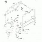 Mule 2500 (KAF620-C2) Защитные дуги  / рама кабины