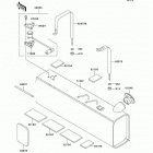 Mule 2510 Diesel (KAF950-A2) Топливный бак