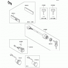 Mule 3010 4x4 Hardwoods Green HD (KAF620-H2) Замок зажигания