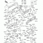 Mule 3010 4X4 (KAF620-E1) Frame fittings(kaf620-e1)