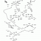 Mule 520 (KAF300-D2) Педаль и рычаг тормоза