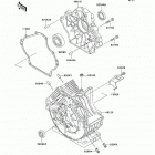 Mule 550 (KAF300-C5) Картер