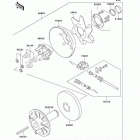 Mule 550 (KAF300-C7) Вариатор