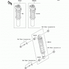 Mule 2510 Diesel (KAF950-A2) Амортизатор