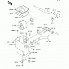 Mule 2520 Turf (KAF620-B2) Воздухозаборник