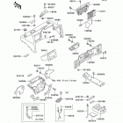 Mule 2500 (KAF620-C2) Рама ,крепежные детали