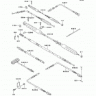 Mule 2510 4X4 (KAF620-A2) Тросы управления