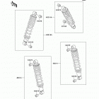 Mule 550 (KAF300-C7) Амортизатор