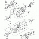Mule 500 (KAF300-A1) Переднее колесо