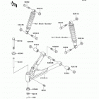 Mule 550 (KAF300-C5) Подвеска