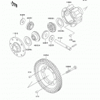 Mule 2510 Diesel (KAF950-A2) Дефференциал