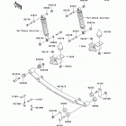 Mule 2510 Diesel (KAF950-A2) Задняя подвеска