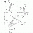 Mule 550 (KAF300-C7) Подвеска