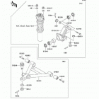 Mule 3010 Diesel 4X4 (KAF950-B1) Передняя подвеска