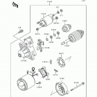 Mule 500 (KAF300-A1) Стартер