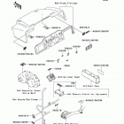 Mule 3000 (KAF620-G2) Наклейки предупреждения
