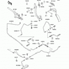 Mule 500 (KAF300-B2) Педаль и рычаг тормоза