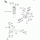 Mule 2520 Turf (KAF620-B2) Передняя подвеска