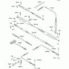 Mule 2510 Diesel (KAF950-A2) Тросы управления