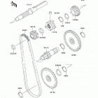 Mule 550 (KAF300-C7) Трансмиссия