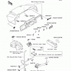 Mule 3010 4X4 (KAF620-E2) Наклейки предупреждения