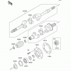 Mule 3000 (KAF620-G2) Drive shaft-rear(kaf620-g1-g3)