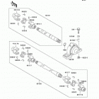 Mule 3010 4x4 Hardwoods Green HD (KAF620-H2) Кардан