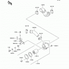 Mule 2510 Diesel (KAF950-A2) Air cleaner-belt converter