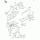 Mule 3010 4x4 Hardwoods Green HD (KAF620-H2) Защитные дуги  / рама кабины