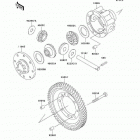 Mule 3010 4x4 Hardwoods Green HD (KAF620-H2) Differential(h2 / h3)