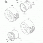 Mule 3010 4x4 Hardwoods Green HD (KAF620-H2) Колеса,покрышки