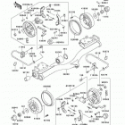 Mule 3020 Turf (KAF620-F3) Задние тормоза