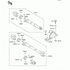 Mule 2510 4X4 (KAF620-A6) Drive shaft(propeller)