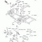 Mule 500 (KAF300-B2) Рама ,крепежные детали
