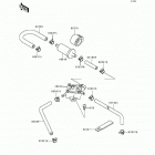 Mule 500 (KAF300-A1) Насос топливный