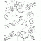 Mule 2500 (KAF620-C2) Задние тормоза