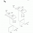 Mule 2500 (KAF620-C2) Accessory(rear fender)