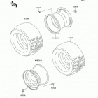 Mule 3010 4X4 (KAF620-E2) Колеса,покрышки