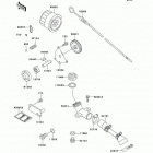 Mule 3010 4x4 Hardwoods Green HD (KAF620-H2) Масляный и водяной насос. фильтр масленый